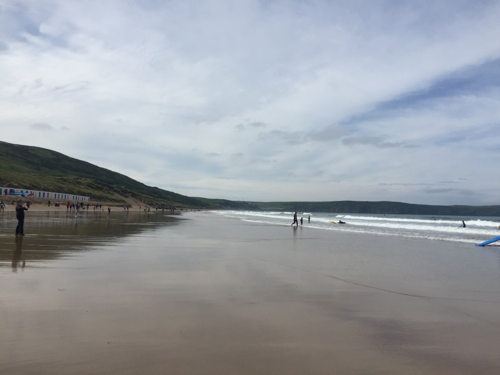 Surf plajı - Woolacombe